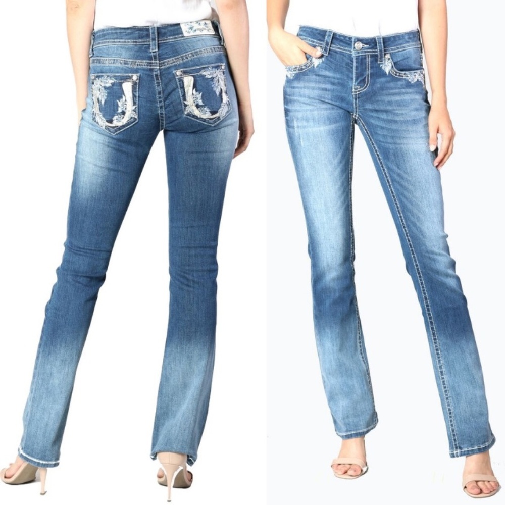 NWT Grace in LA Jeans Horseshoe Easy Boot Cut